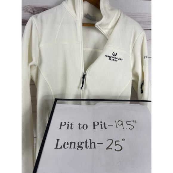 Women's Columbia Horseshoe Bay Resort Fleece Zip Up Jacket Size Small - Picture 7 of 7